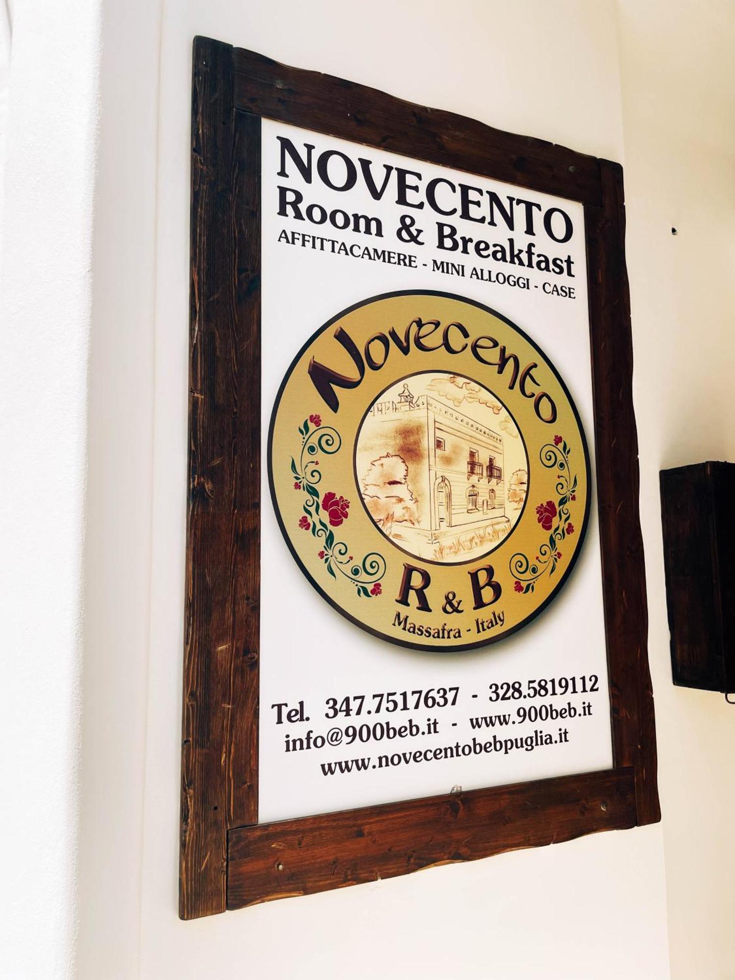 Novecento Room And Breakfast Puglia Massafra Bagian luar foto